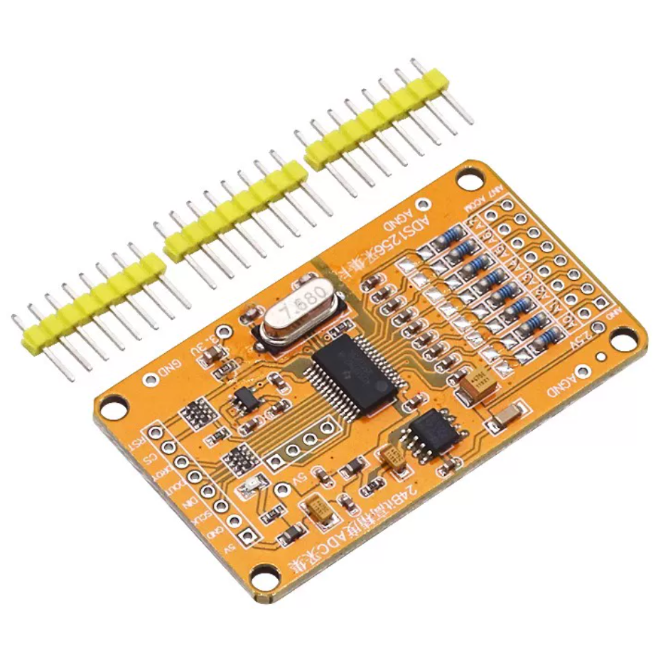 ADS1256 24-Bit 8-Channel ADC Module